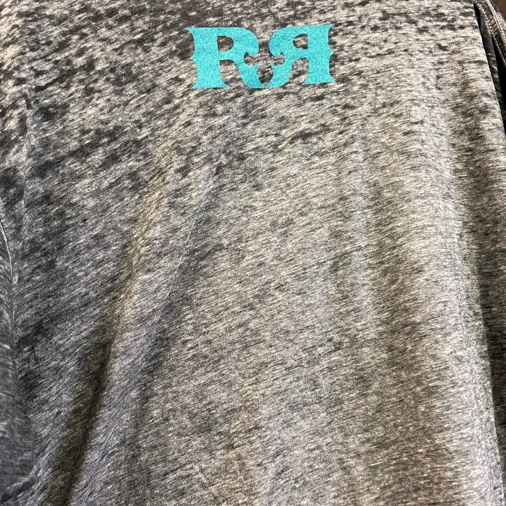 Rock Revival Gray and Blue Short Sleeve Tee - Picture 4 of 4